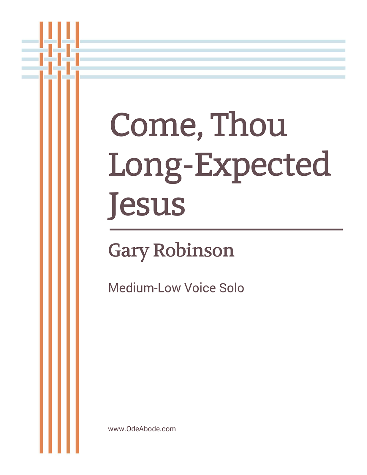 Come, Thou Long-Expected Jesus cover